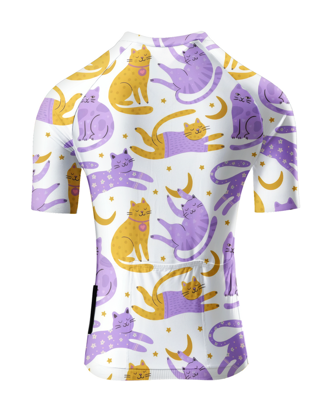 ROCKBROS Women's Celestial Cat Night Pro Aero Cycling Jersey