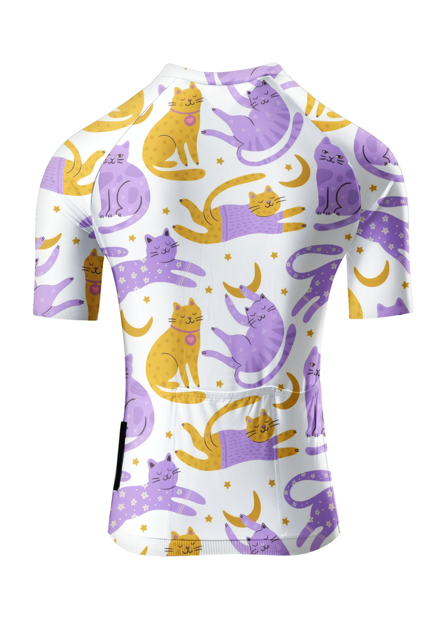 ROCKBROS Women's Celestial Cat Night Pro Aero Cycling Jersey