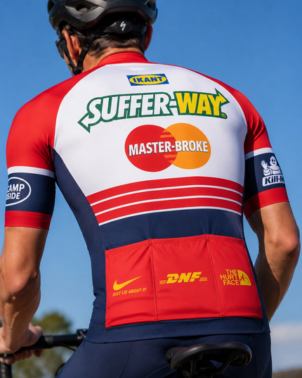 ROCKBROS Men's "Cannot" Satirical Parody Pro Aero Jersey