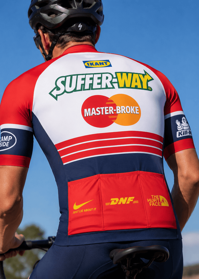 ROCKBROS Men's "Cannot" Satirical Parody Pro Aero Jersey