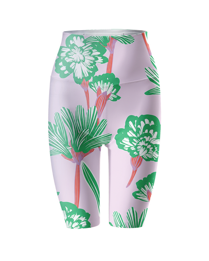 ROCKBROS Women Tropical Blossom Short Yoga Pants