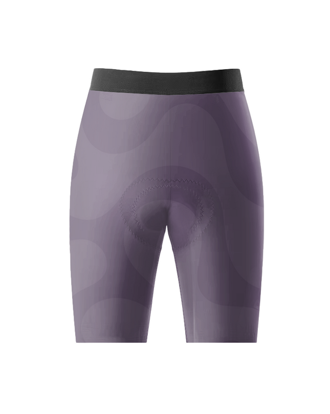 ROCKBROS Women's Tonal Purple Wave Cycling Shorts