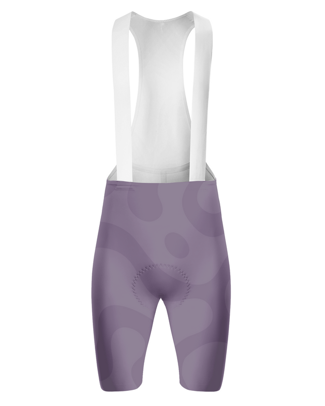 ROCKBROS Women's Tonal Purple Wave Cycling Bibs