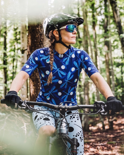 ROCKBROS Women's Scatter Dot Cycling Shorts