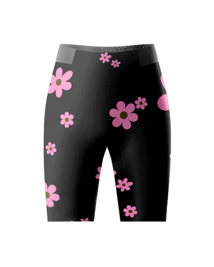 ROCKBROS Women's Floral Pattern Performance Cycling Shorts