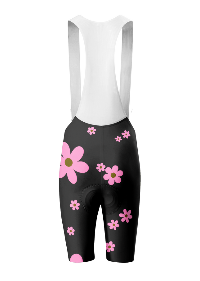 ROCKBROS Women's Floral Pro-Fit Cycling Bibs