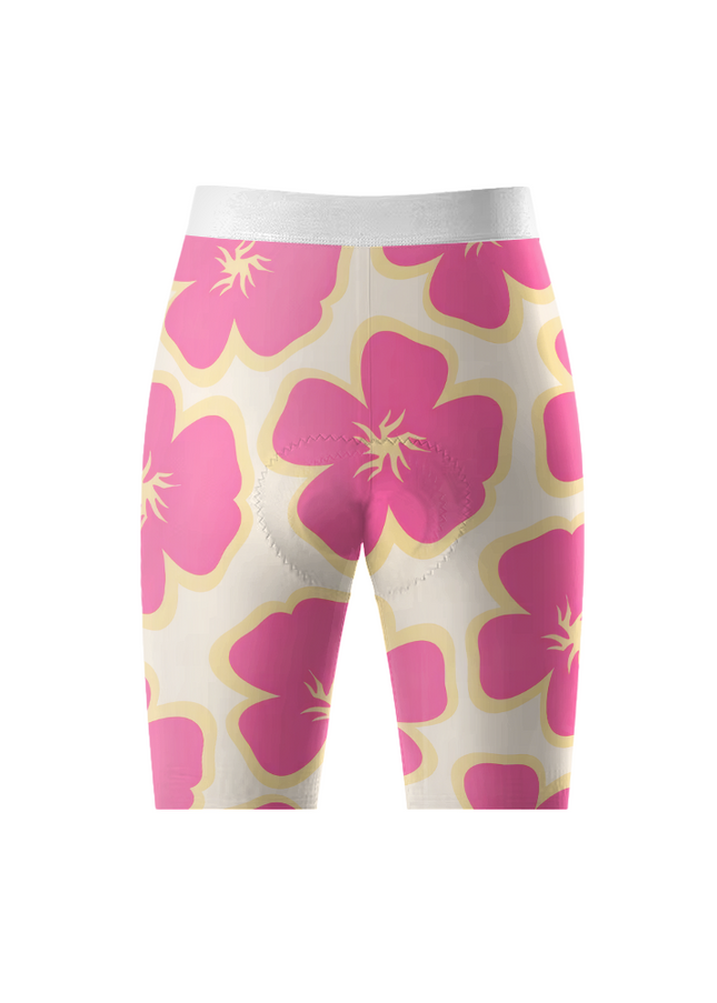 ROCKBROS Women's Groovy Floral Graphic Performance Cycling Shorts
