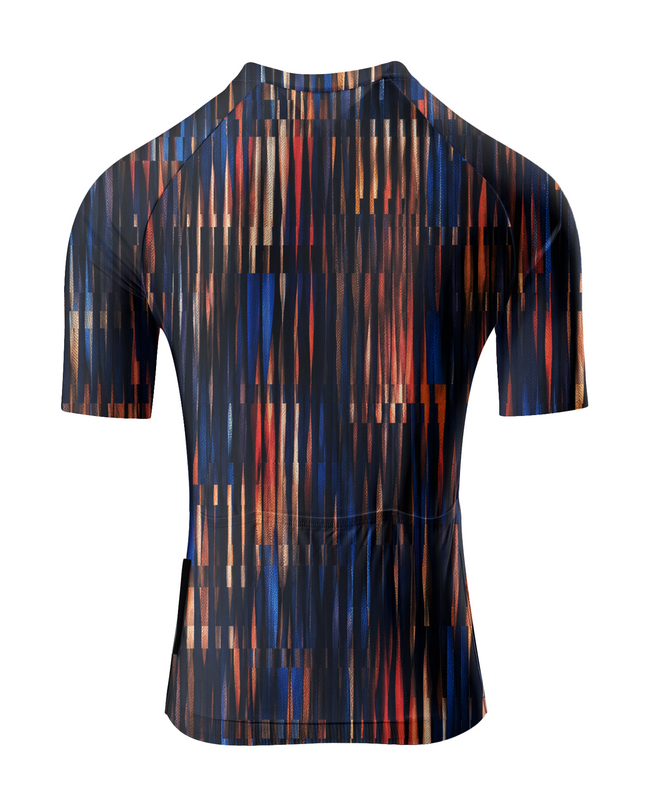 ROCKBROS Women's Glitch Rhythm Linear Flow Cycling Jersey