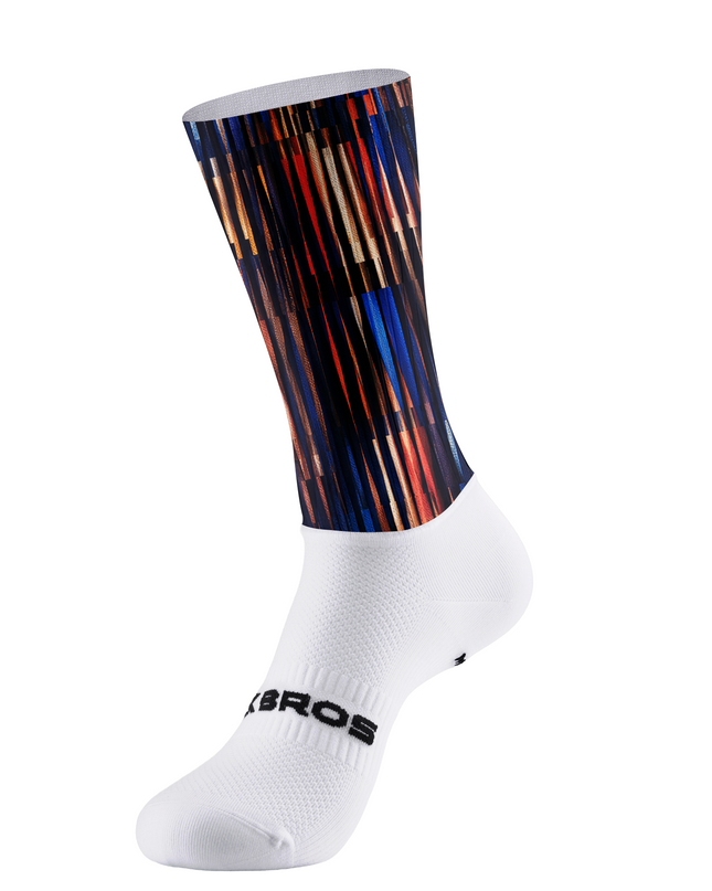 ROCKBROS Women's Glitch Rhythm Linear Flow Cycling Socks