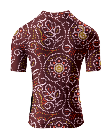 ROCKBROS Women's Traditional Bandhani Pro Aero Cycling Jersey