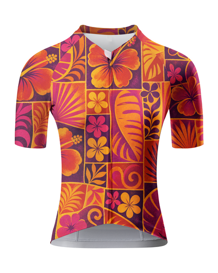 ROCKBROS Women's Tropical Sunset Pro Aero Cycling Jersey