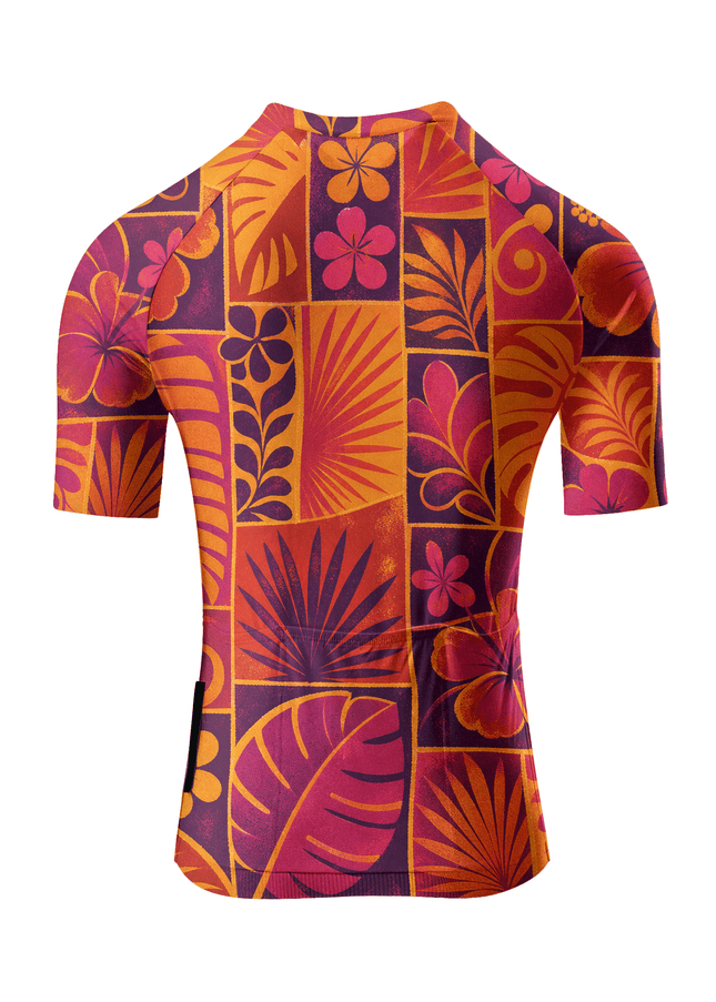 ROCKBROS Women's Tropical Sunset Pro Aero Cycling Jersey