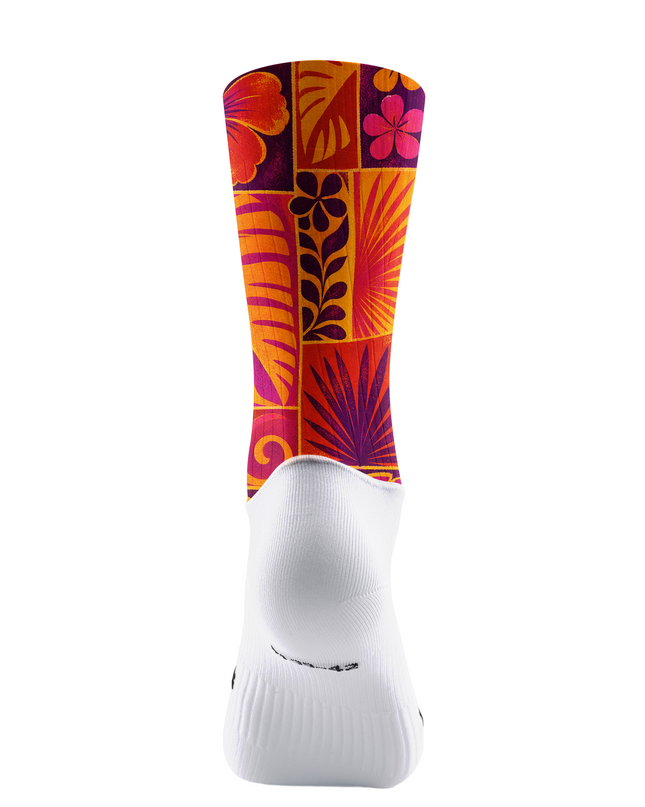 ROCKBROS Women's Tropical Sunset Pro Aero Cycling Socks