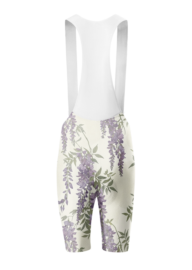 ROCKBROS Women's Wisteria Floral Print Breathable Cycling Jersey