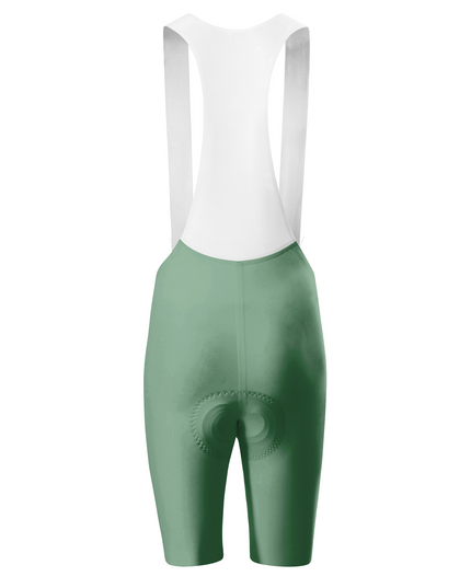 ROCKBROS Women's Solid Forest Green Cycling Bib Shorts