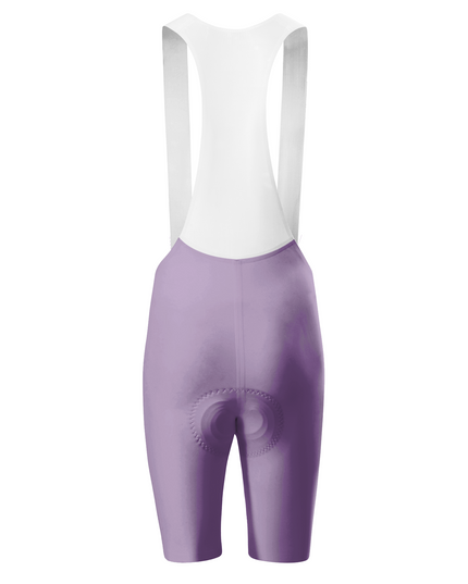 ROCKBROS Women's Solid Lavender Purple Cycling Bib Shorts