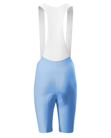 ROCKBROS Women's Solid Sky Blue Cycling Bib Shorts