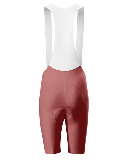 ROCKBROS Men's Solid Brick Red Cycling Bib Shorts