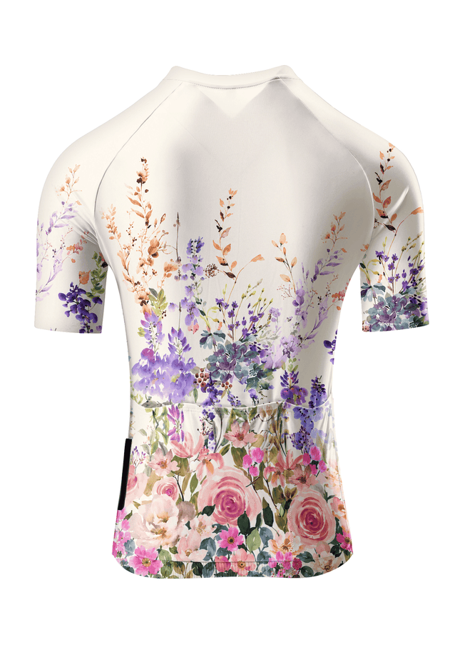 ROCKBROS Women's Watercolor Floral Cycling Jersey