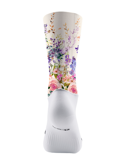 ROCKBROS Floral Watercolor Cycling Socks