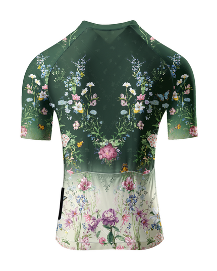 ROCKBROS Women's Emerald Butterfly Cycling Jersey