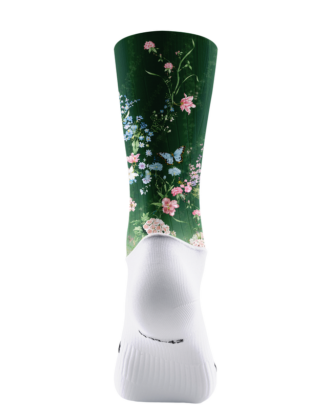 ROCKBROS Emerald Forest Floral Cycling Socks