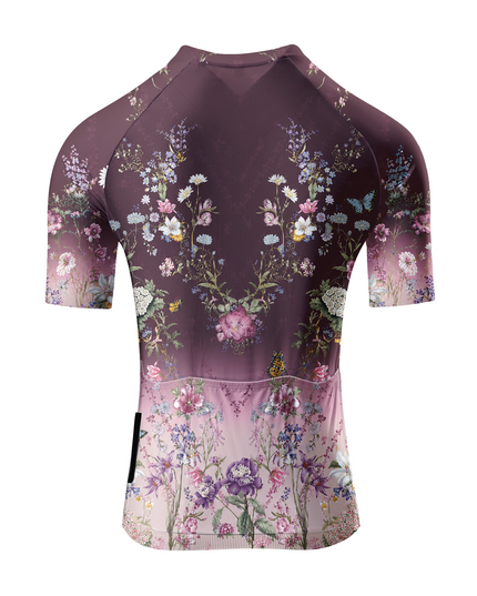 ROCKBROS Women's Twilight Floral Cycling Jersey