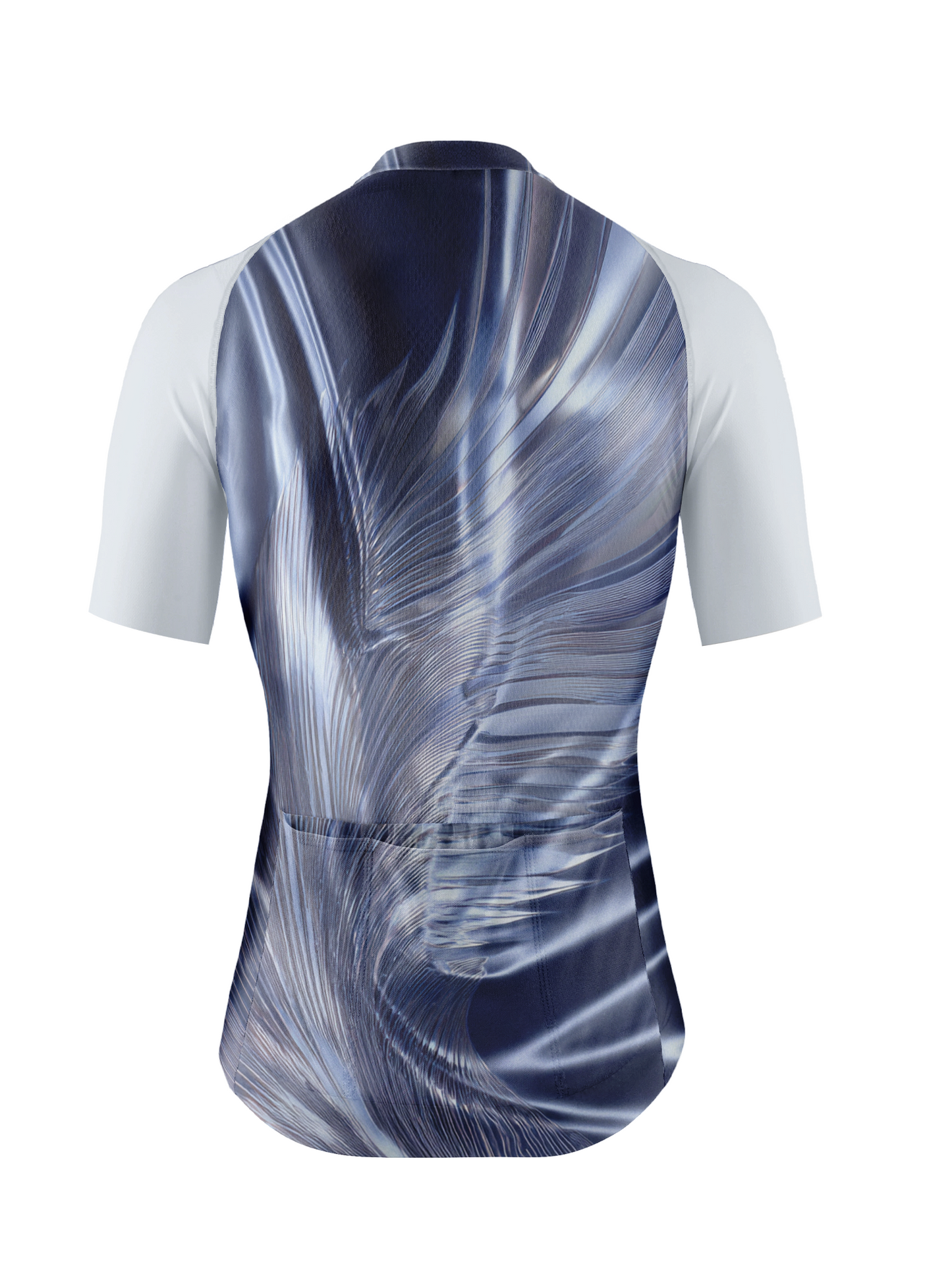 RockBros Men's "Cobalt Flux" Fluid Metallic Performance Cycling Jersey
