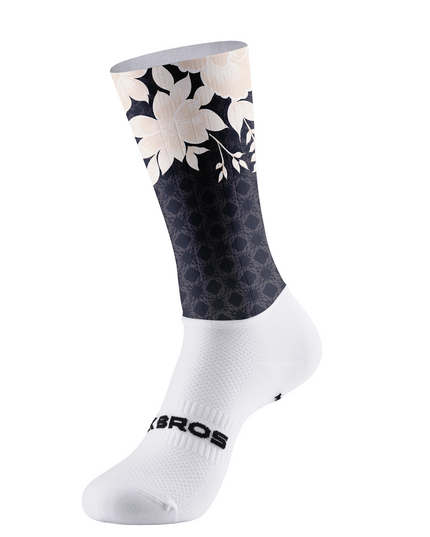 ROCKBROS Dark Botanical Cycling Socks