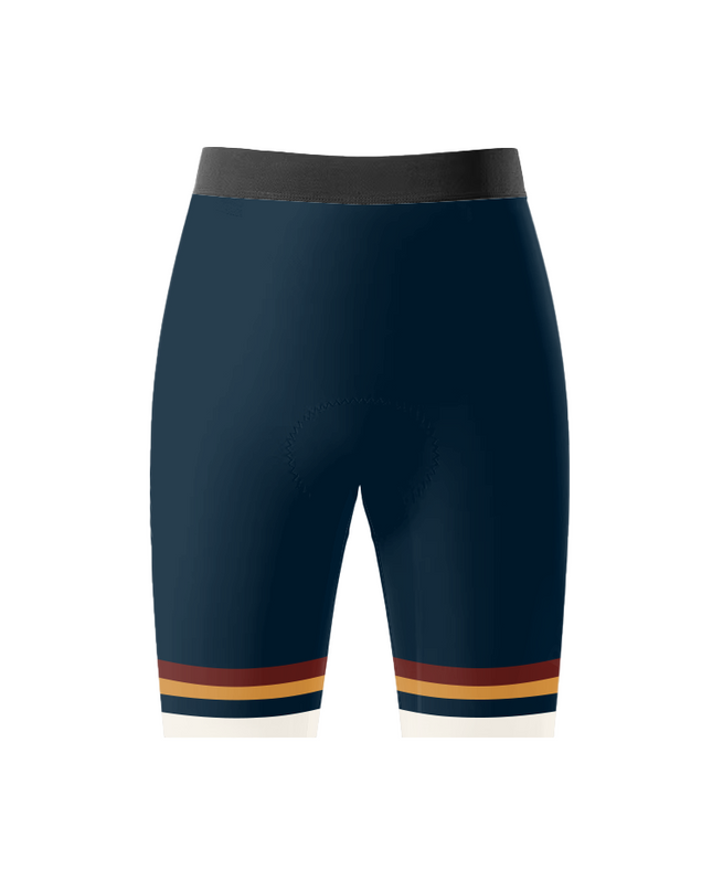 ROCKBROS Men's Heritage Varsity Stripe Cycling Shorts