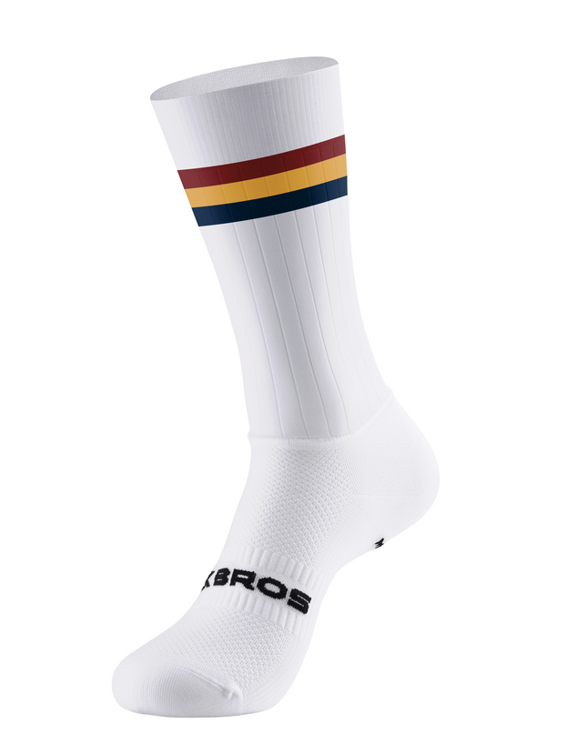 ROCKBROS Heritage Varsity Stripe Cycling Socks