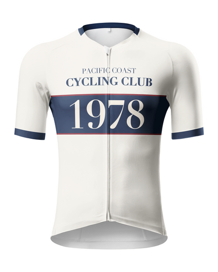 ROCKBROS Men's Pacific Coast 1978 Throwback Cycling Jersey