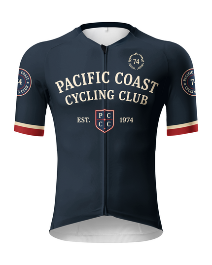 ROCKBROS Men's Pacific Coast Heritage Shield Cycling Jersey