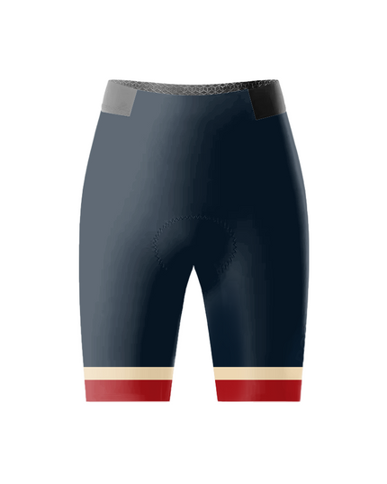 ROCKBROS Men's Throwback Striped Hem Cycling Shorts