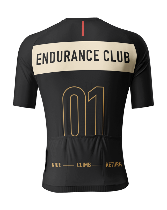 ROCKBROS Men's Heritage "01" Track Stripe Cycling Jersey