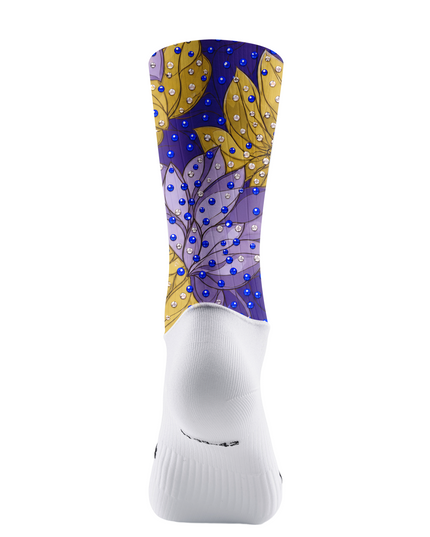 ROCKBROS Jeweled Floral Fantasy Cycling Socks