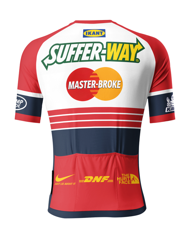 ROCKBROS Men's "Cannot" Satirical Parody Pro Aero Jersey