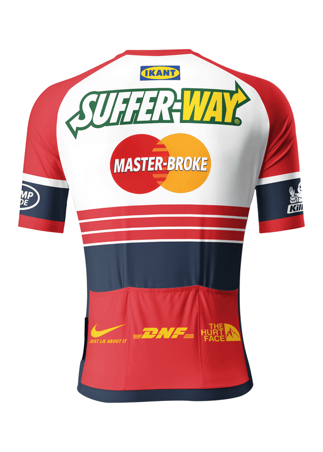ROCKBROS Men's "Cannot" Satirical Parody Pro Aero Jersey