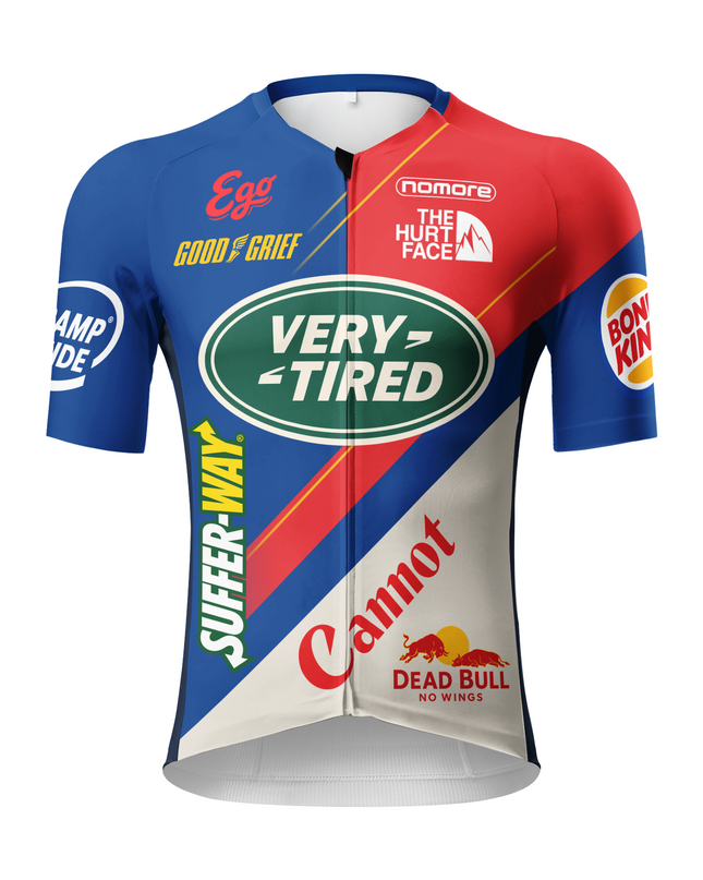 ROCKBROS Men's "Very Tired" Club Classics Pro Aero Jersey