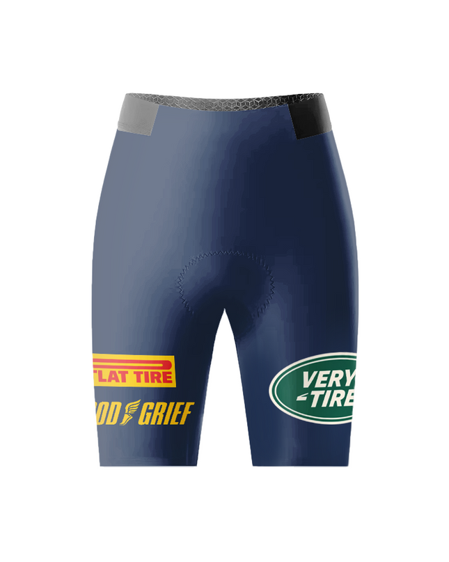 ROCKBROS Women's "Very Tired" Club Classics Pro Cycling Shorts