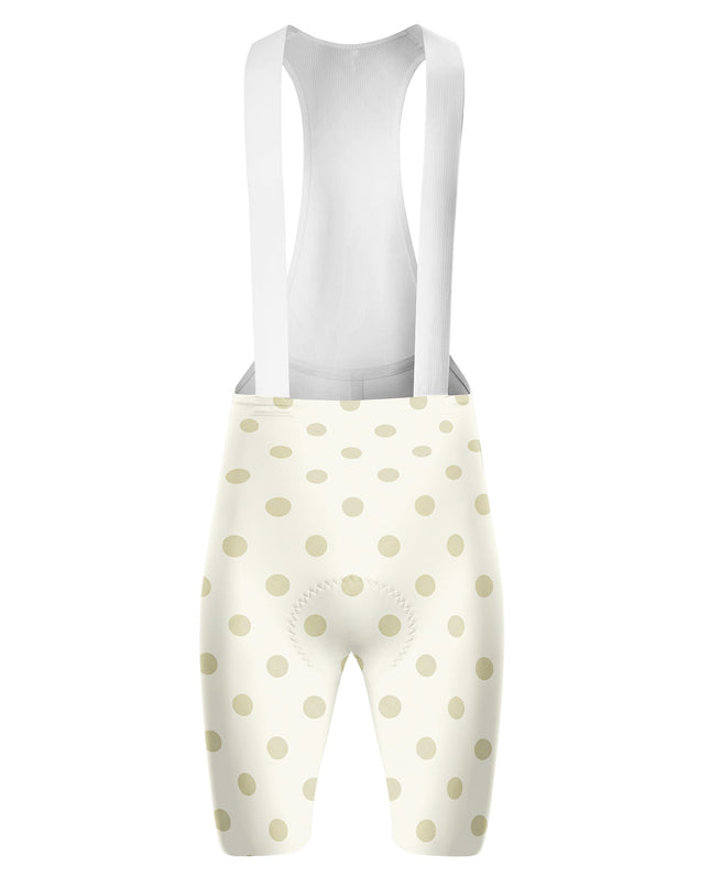 ROCKBROS Women's Cycling Jersey Short Sleeve Breathable Green Polka Dot Cycling Set