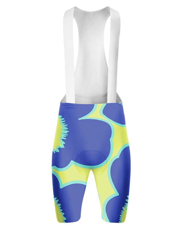 ROCKBROS Women's Vibrant Abstract Print Cycling Bibs