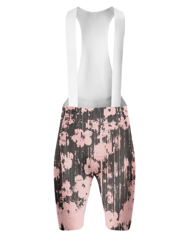 ROCKBROS Women's Artistic Pink Splatter Cycling Bibs