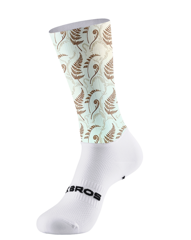ROCKBROS Women's  intage Fern Leaf Cycling Bibs