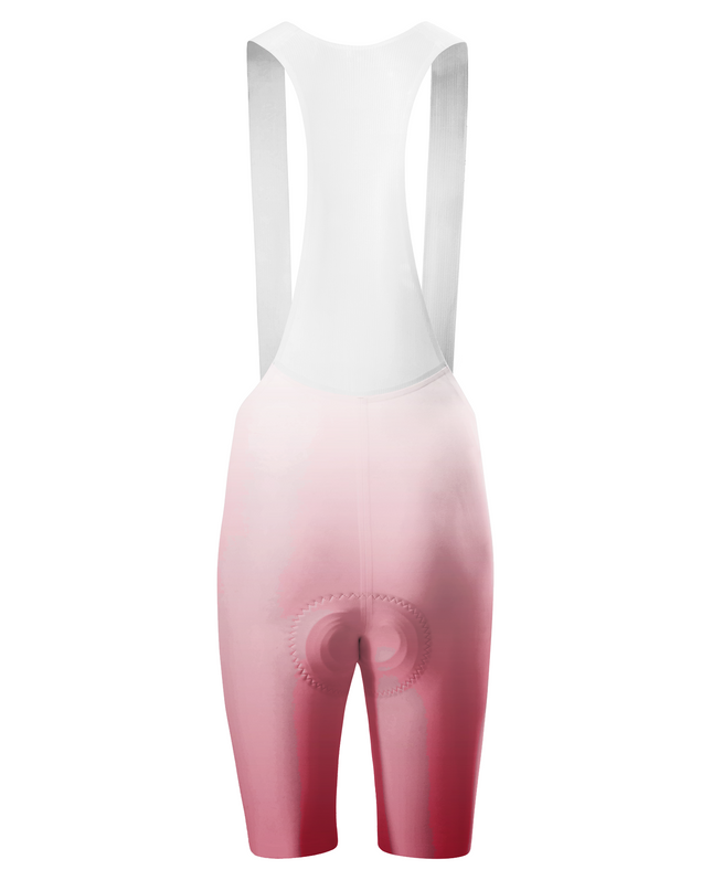 ROCKBROS Women's Gradient Pink Cycling Bibs