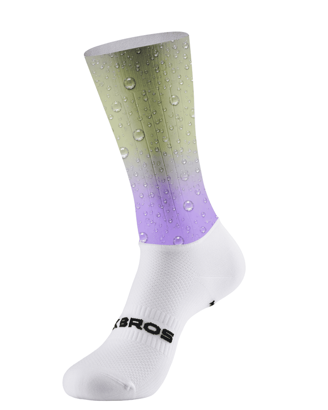 ROCKBROS Dewdrop Gradient Breathable Pro Cycling Socks