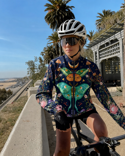 Mystic Luna Moth & Wild Flora Pro Aero Windbreaker Jacket