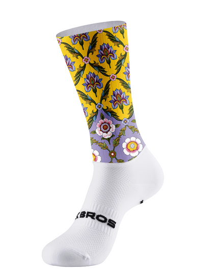 ROCKBROS Golden Iris Garden Cycling Socks