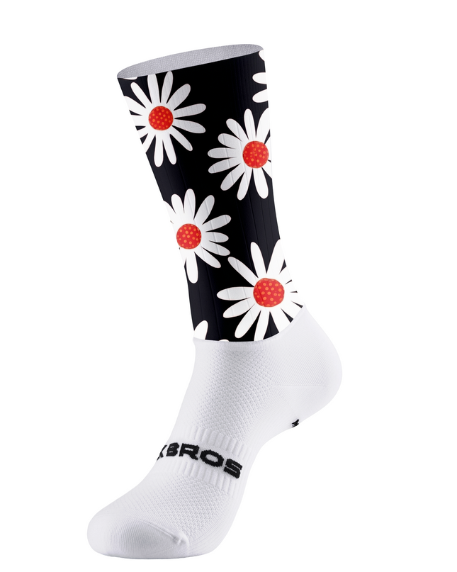 ROCKBROS Women's Daisy Print Cycling Jersey