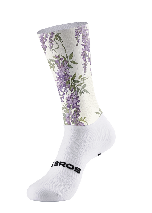 ROCKBROS Women's Wisteria Floral Print Breathable Cycling Set